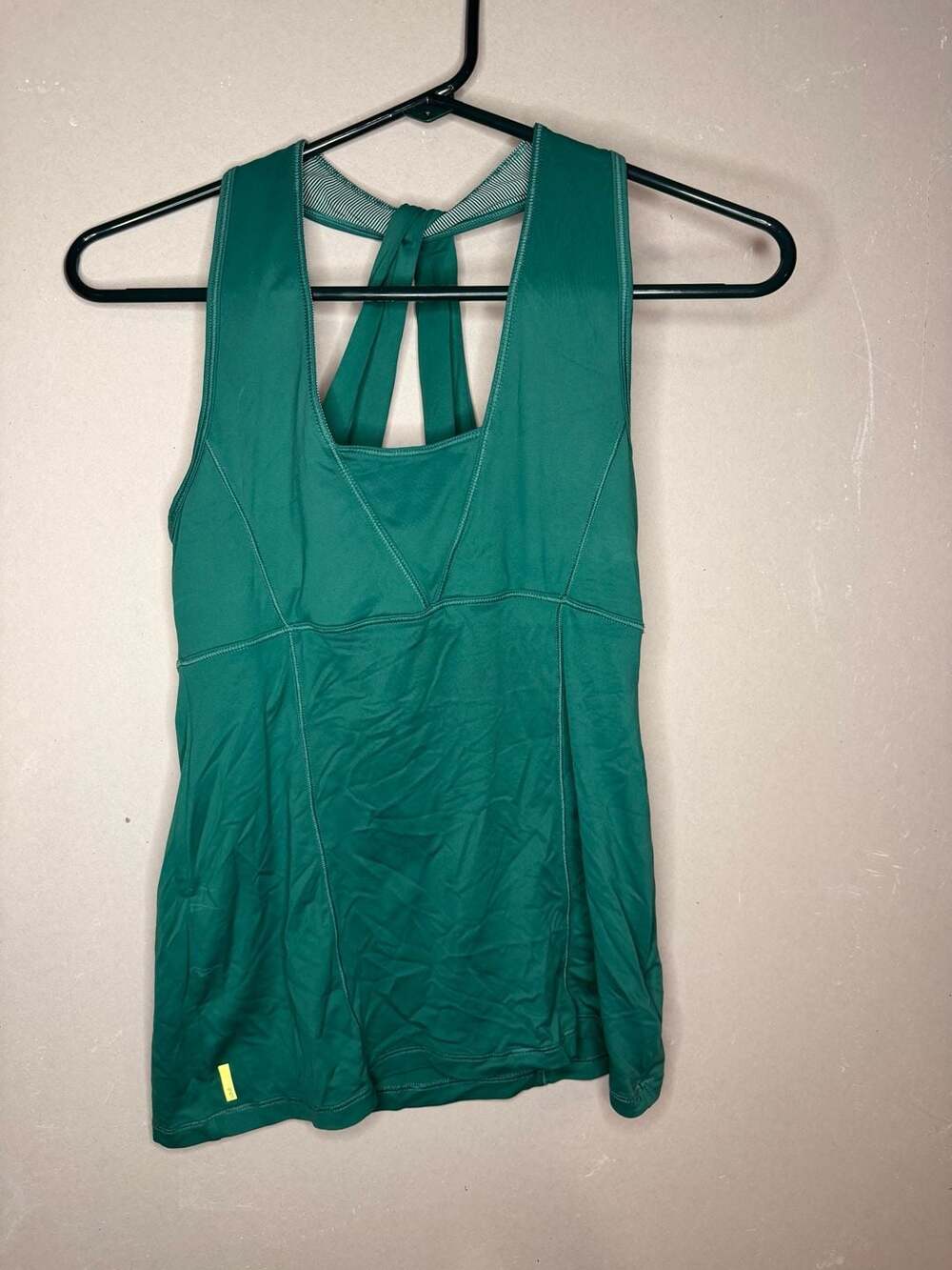 Lole Green Athletic Racerback Tank Top